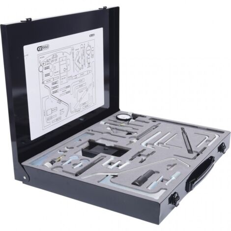 Kstools – Jeu d'outils pour calage moteurs diesel – Coffret 14 pièces avec adaptateurs M8-M12 – Indicateur TDC et clés extra-courtes (1/5)