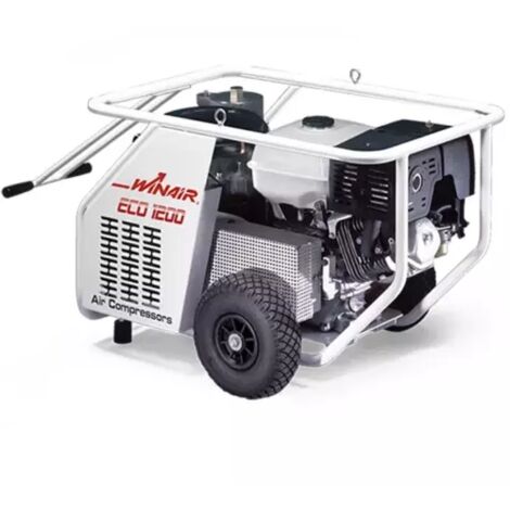 Abac – Compresseur d'air thermique à vis – Moteur Honda 11,7 CV – Débit 72 m³/h à 8 bars – Réservoir 6,1L – Transportable sur chantiers