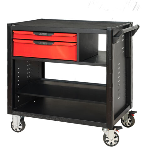 KS Tools - Chariot de travail à 2 tiroirs - 809.0002 (1/4)