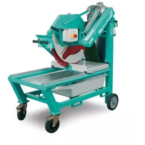 Imer – Scie à matériaux 750mm – Moteur 2,2 kW – Vitesse 1440 Tr/min – Hauteur de coupe 300mm – Bac de récupération d'eau inclus