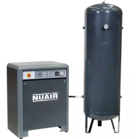 Compresseur d'air insonorisé marche lente 10 CV 500 L NUAIR (1/2)