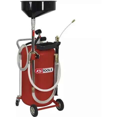 Récupérateur d'huile par gravité et aspiration 90 litres KSTOOLS (1/2)
