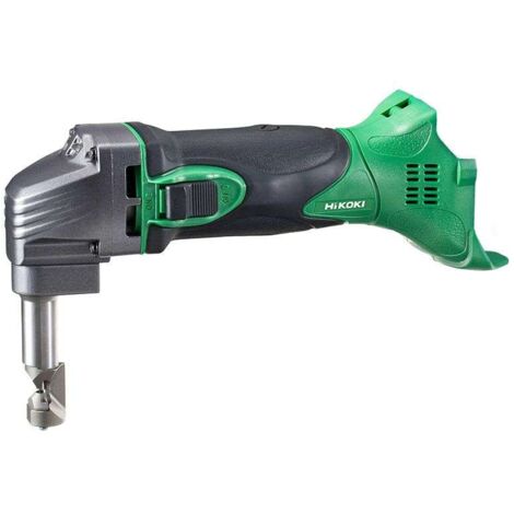 Hikoki – Grignoteuse sans fil 1,6 mm – Alimentation 14,4/18V Li-ion – Vitesse 2500 tr/min – Coupe acier 1,6 mm, inox 1,2 mm, alu 2,3 mm