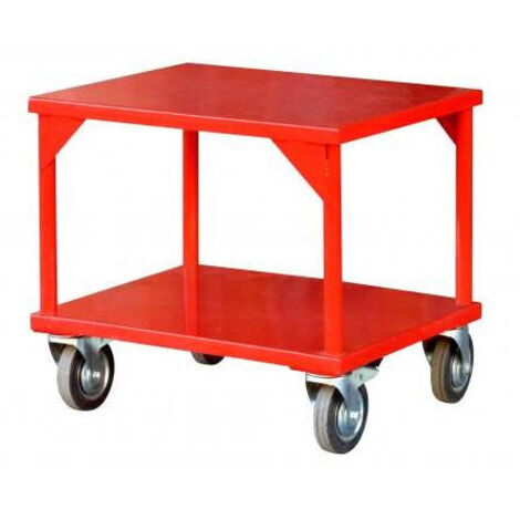 Table roulante acier charge lourde 240 kg (1/4)