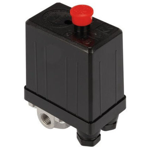 PRESSOSTAT MONOPHASÉ À 4 VOIES PIÈCE DE RECHANGE POUR COMPRESSEUR 1/4 H 10 BAR - 8973005897