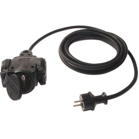 Rallonge électrique triplite 10m 230V