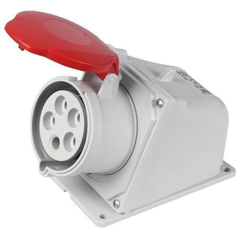 Prise socle femelle 5 broches 3P+N+T 400V