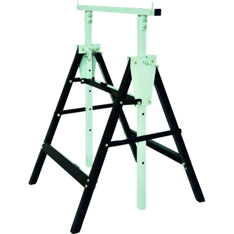 Tréteau pliant 150kg réglable en hauteur 810 à 1200mm – Acier robuste pour chantiers exigeants – 9056 – Stilker