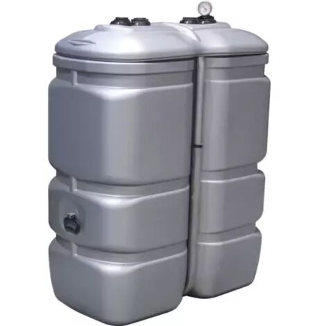 Cuve de stockage gasoil PEHD 750L double paroi