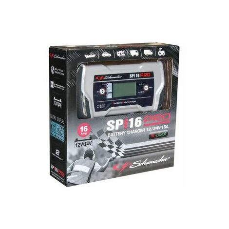 Chargeur batterie automatique 12/24V-16/8A - SPI 16 PRO