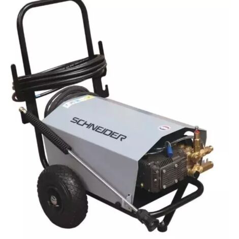 Schneider – Nettoyeur haute pression électrique 380V 200 bar 900 l/h – Flexible 10m – Moteur 7,5 CV pour usage intensif