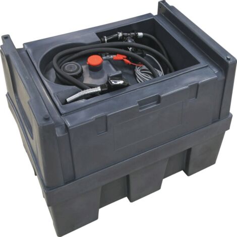 Drakkar Equipement – Cuve de ravitaillement 450L pour gasoil – Débit 45 l/min – Pompe électrique auto-amorçante 12V – Pistolet automatique – 8040