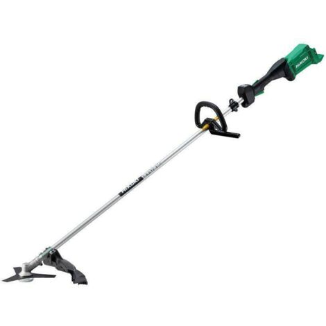 Hikoki – Débroussailleuse à batterie 36V – Largeur de coupe 255 mm – Moteur Brushless pour moins de fatigue – Autonomie jusqu'à 115 min