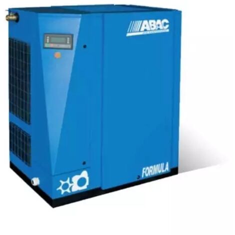 Abac – Compresseur à vis sur châssis 15 CV – Débit 90,4 m³/h – Pression 10 bar – Alimentation 400V tri – Niveau sonore 65 dB(A)