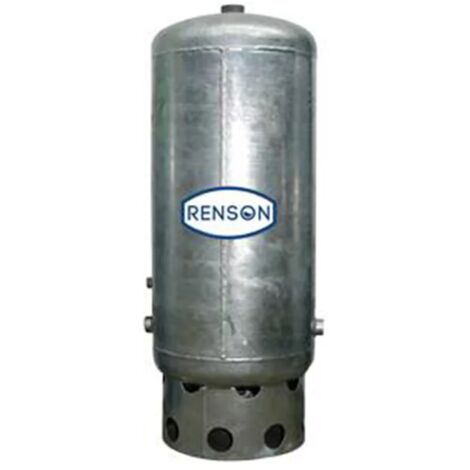 Renson – Réservoir galvanisé 300 litres – Pression max 10 bar – Température -10° à +50°C – Diamètre 650 mm – Hauteur 1500 mm