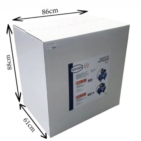 Groupe de surpression 80 Litres pompe 1,1 kW 230V