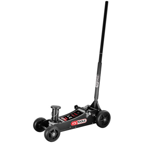 KS Tools - Cric hydraulique - cric tout terrain - Outillage mecanique auto 3t - Noir - 161.0362F