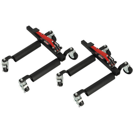 KS Tools - Lot de 2 chariots de manutention pour véhicule - 160.0487 (1/2)