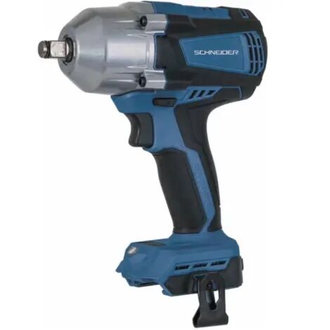 Schneider – Clé à choc 1/2' 20V – Couple max 800 Nm – Moteur brushless – Vitesse 0-2400 tr/min – Pour chantiers intensifs