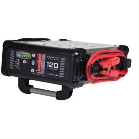 Chargeur de batterie automatique 12V 120A pour diagnostic (1/2)