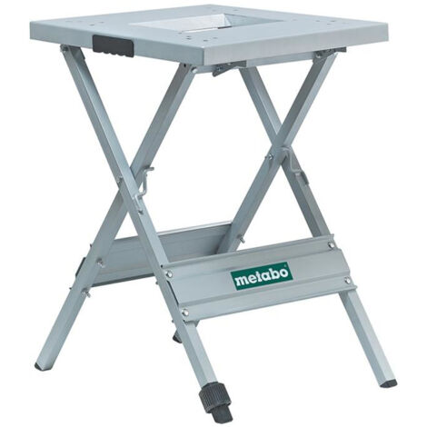 Metabo – Socle de machine UMS pour scies à onglet – Hauteur de travail 830 mm – Charge maximale 250 kg – Surface 570 x 600 mm