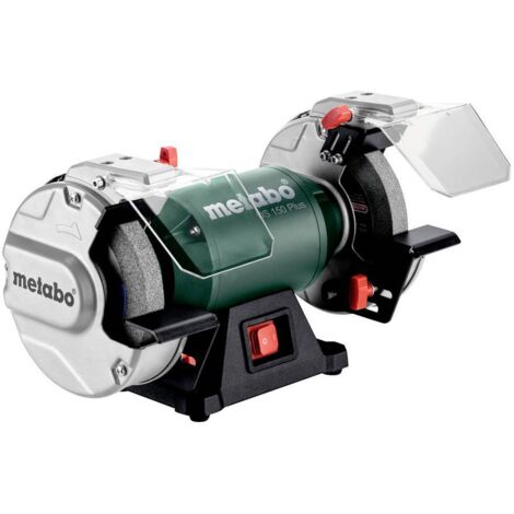 Metabo – Touret à meuler 150 mm – Puissance 400 W – Vitesse 2980 tr/min – Moteur à induction silencieux – Lampe LED intégrée