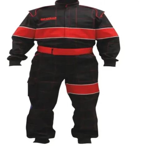 COMBINAISON DE TRAVAIL PILOTE ROUGE/NOIR TAILLE XL