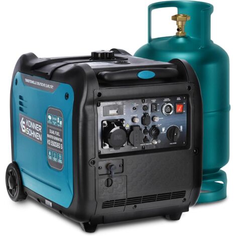 Générateur à essence-gaz de type inverter KS 5500iEG S