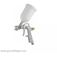 Pistolet de peinture pneumatique à gravité