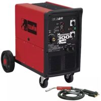 Telwin – Poste à souder MMA 300 A – Soudage MIG-MAG, FLUX – Tension 230-400V – Réglage 40-300A – Dévidoir amovible pour acier et aluminium