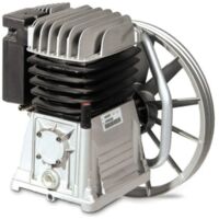 Abac – Compresseur d'air 5.5 CV 12 bar – Débit 42 m³/h – Cylindre en fonte avec filtre – Pour chantiers humides et espaces confinés