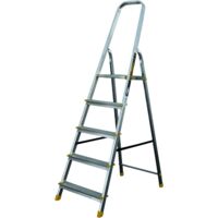 Escabeau 5 marches en aluminium