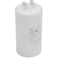 Nuair – Condensateur 50 mF pour compresseur – Capacité 50 mF – Spécialement conçu pour compresseurs d'air – Performance optimale
