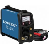 Poste à souder Inverter TIG 230V SCHNEIDER TIG 225 DC avec accessoires