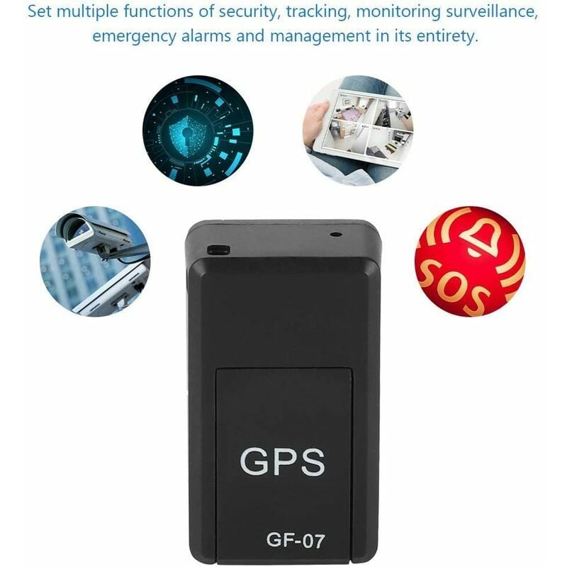 3-1PC GF-07 GPS Tracker Voiture Suivi En Temps Réel Mini Gps Voiture  Localisateur Anti