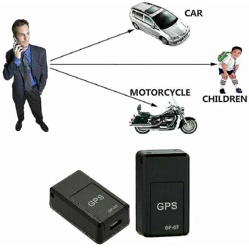 Mini GPS Magnétique Tracker pour Voiture Moto Camion Enfants