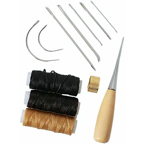 12 Pièces Outils D'estampage Du Cuir Faits à La Main Ensemble D'outils De Travail D'artisanat Du Cuir Bricolage Marteau Ensemble D'artisanat Du Cuir Bricolage Outil De Sculpture à La Main Pour La