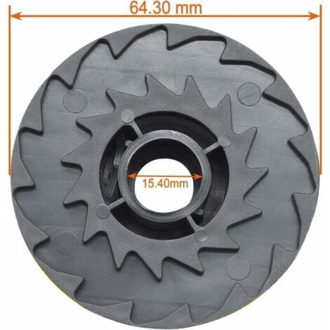 Cache-Bobine De Rechange Pour Débroussailleuses RLT - Lot De 6, ABS Résistant, Modèles 4027/4125/5027 Etc. - 8