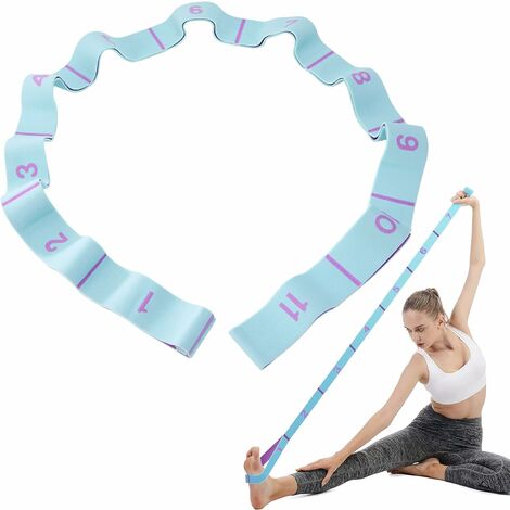 Sangle de yoga sport de 180 cm, sangles d'exercice en coton