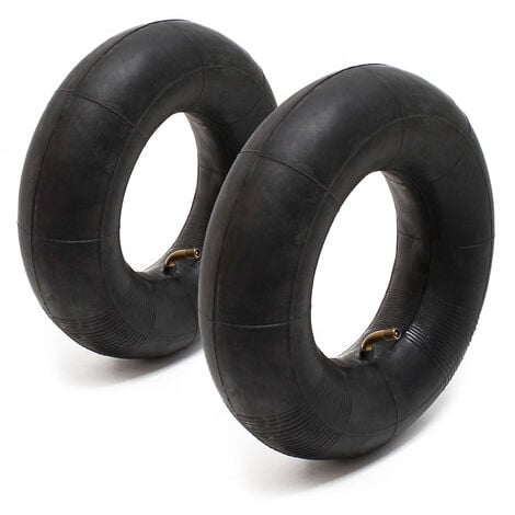 Lot 2 Chambres air Petite roue 4.10/3.50-4 TR87 Brouette Diable E-Scooter Pneu