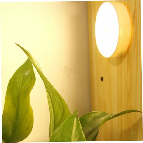 Capteur de Mouvement Lumière de Nuit LED, USB Rechargeable - Cabinet, Cadeau Chaud, Induction Corporelle
