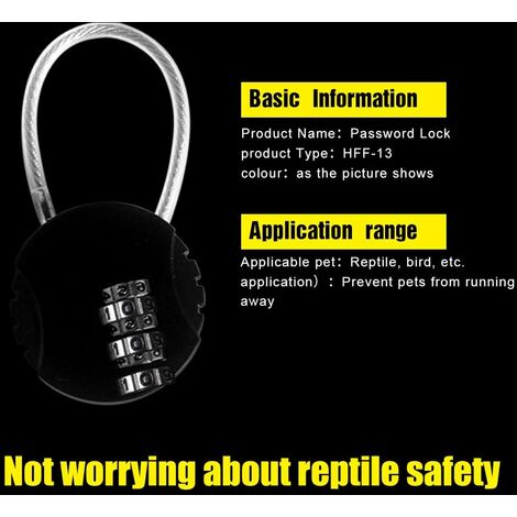 Basics Cadenas avec câble rétractable