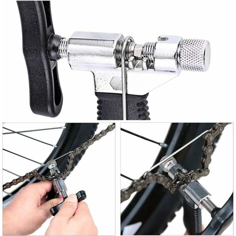 Pince à Chaîne De Vélo QKURT, Outil De Démontage De Maillon Et Retrait De Chaîne, Noir