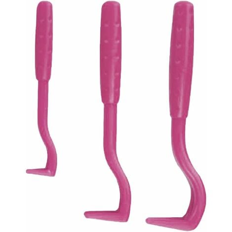 3pcs Tire Tique Crochet Pince à Tiques - Accessoire Anti-tiques pour Chat Chien Humain