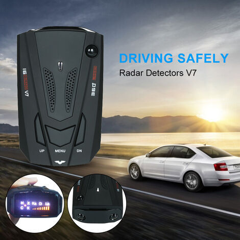 Détecteur De Radar Voiture - Alerte 360° Mode Ville/autoroute - Affichage Et Voix - Portée Jusqu'à 800m