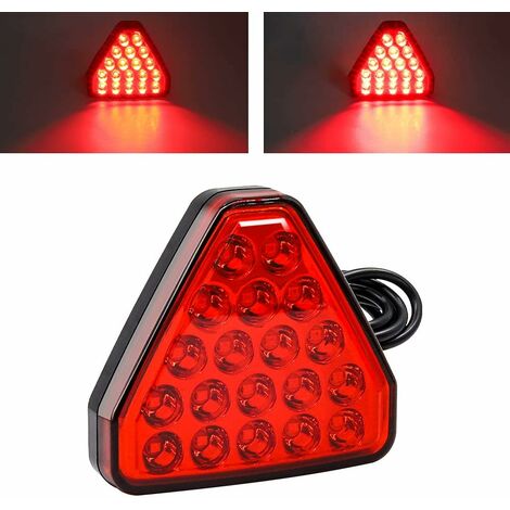 3ème Feu Stop LED Style F1 Pour Toyota Tundra 2000-2006 - Lumière Cargo Blanche, Clignotant Stroboscopique, Rouge
