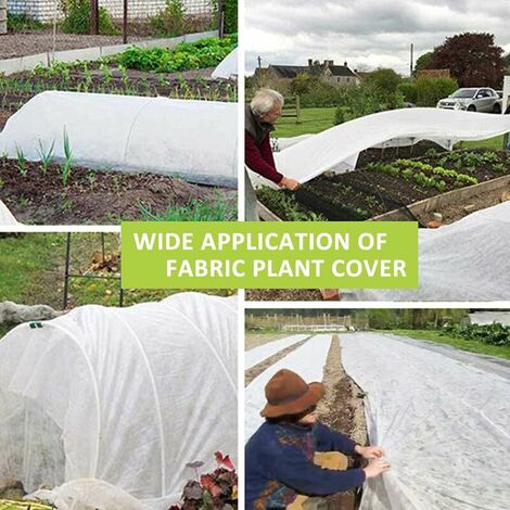 Couverture d'hiver pour plantes, tissu Non tissé antigel, couverture de  Protection contre le gel, tissu de Protection pour semis, fournitures  chaudes