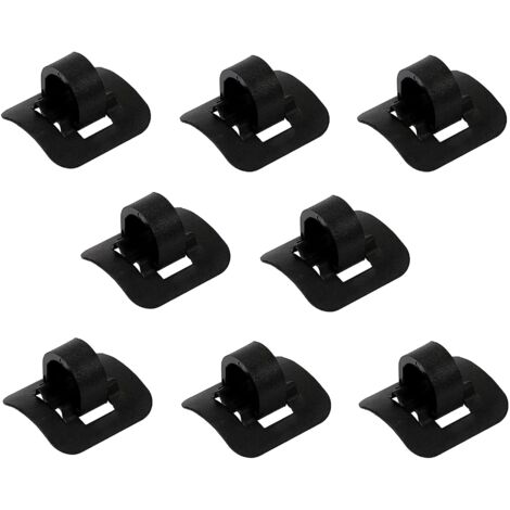 8 Pieces Cable C-Clips Cycling 21X20mm Bike Brake Cable Tube Guide ...