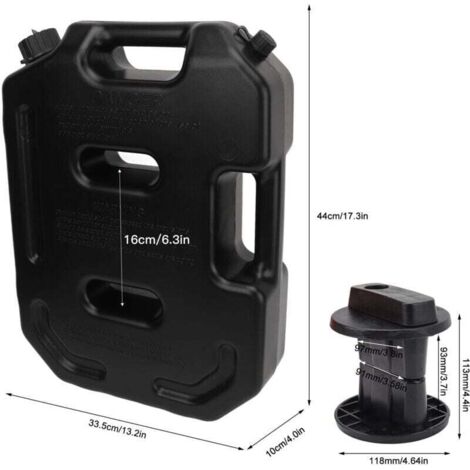 Bidon D'essence Sac De Stockage D'essence Pliable, Conteneur D'essence De Moto De Voiture D'essence Diesel De Secours D'urgence Extérieure, 1/2/5/7 Gallons (Size : 10L/2 Gallon