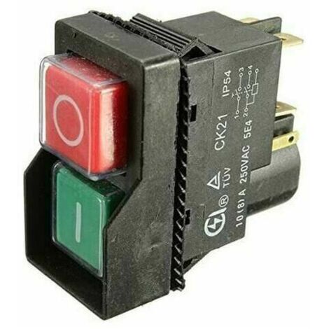 Interrupteur Sectionneur De Protection Moteur 220V Pour Bétonnière IMER - Modèles 180, 190, 250 - KW1